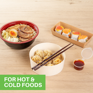 FOR HOT AND COLD FOODS