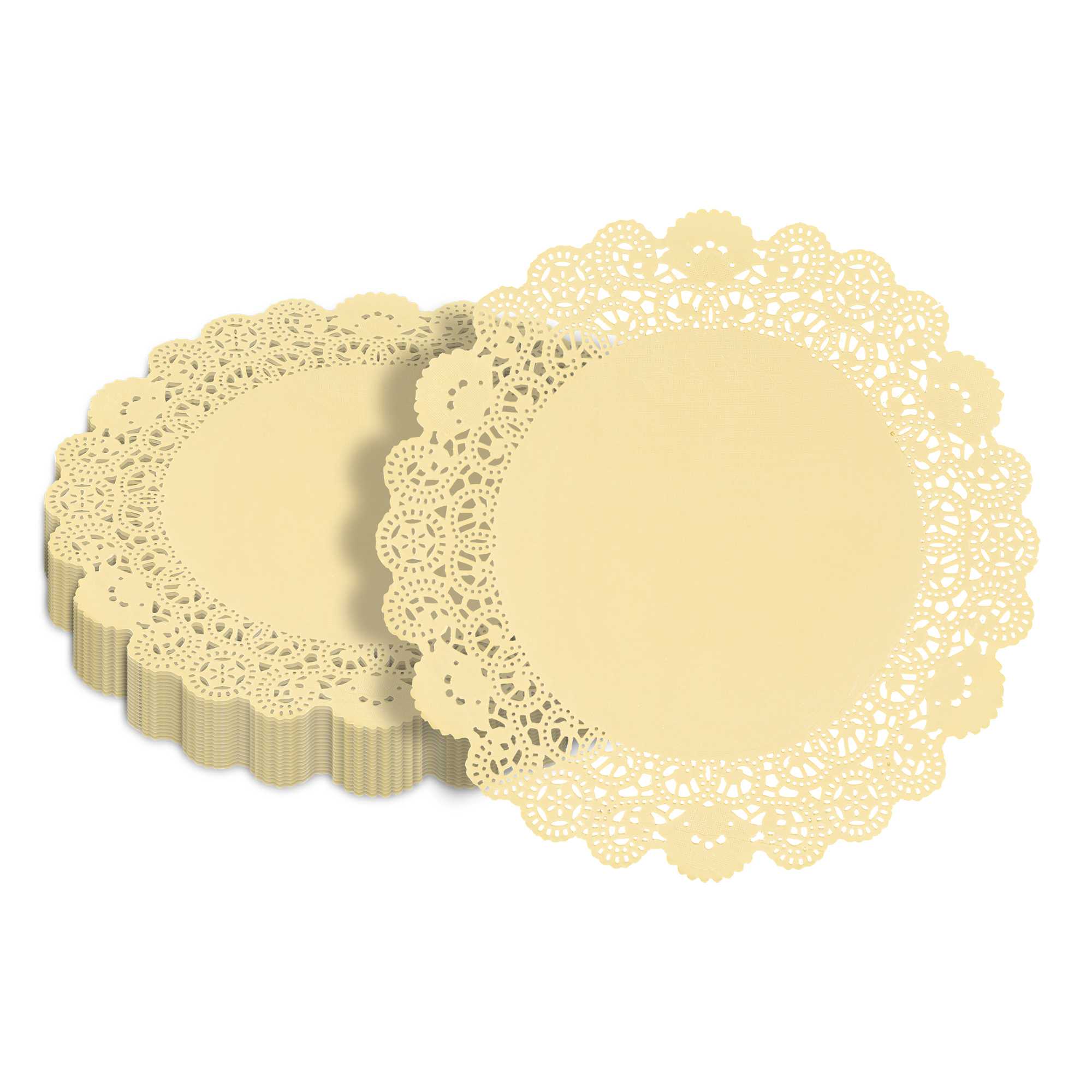 Pastry Tek Round Yellow Paper Doilies Lace 12 X 12 4000 Count Box pastry-tek-round-yellow-paper-doilies-lace-12-x-12-4000-count-box