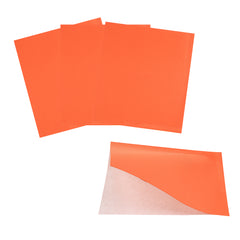 Bag Tek Tangerine Orange Paper Large Double Open Bag - Greaseproof - 10