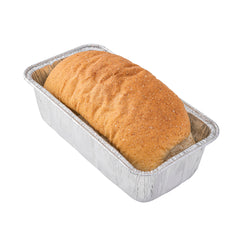 Pastry Tek Silver Aluminum Bread Loaf Pan - 2 lb - 8 1/2