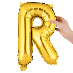 Balloonify Gold Mylar Letter R Balloon - 16