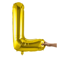 Balloonify Gold Mylar Letter L Balloon - 40