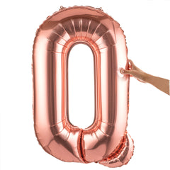 Balloonify Rose Gold Mylar Letter Q Balloon - 40