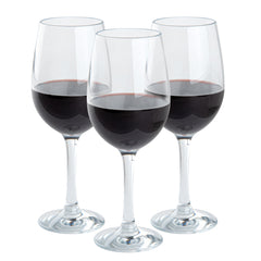 Bev Tek 16 oz Polycarbonate Wine Glass - 3 1/2