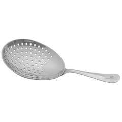 Bar Lux Stainless Steel Julep Strainer - Mirrored Finish - 6 1/2