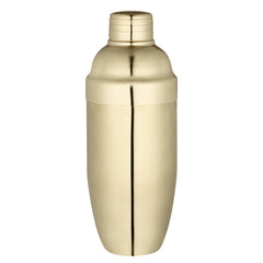 Bar Lux 24 oz Gold-Plated Stainless Steel Cobbler Shaker - 1 count box