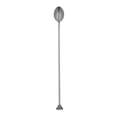 Bar Lux Black-Plated Stainless Steel Muddler Barspoon - 12