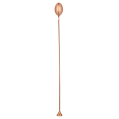 Bar Lux Copper-Plated Stainless Steel Muddler Barspoon - 16