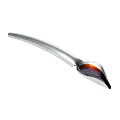 Pastry Tek Stainless Steel Drawing / Decorating Spoon - 7 1/4