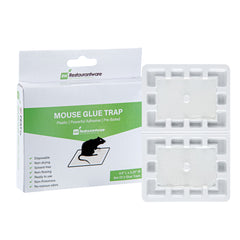 Pest Tek Plastic Mouse Glue Trap - Set of 2 - 4 1/2