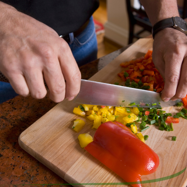 Cutting vegetables