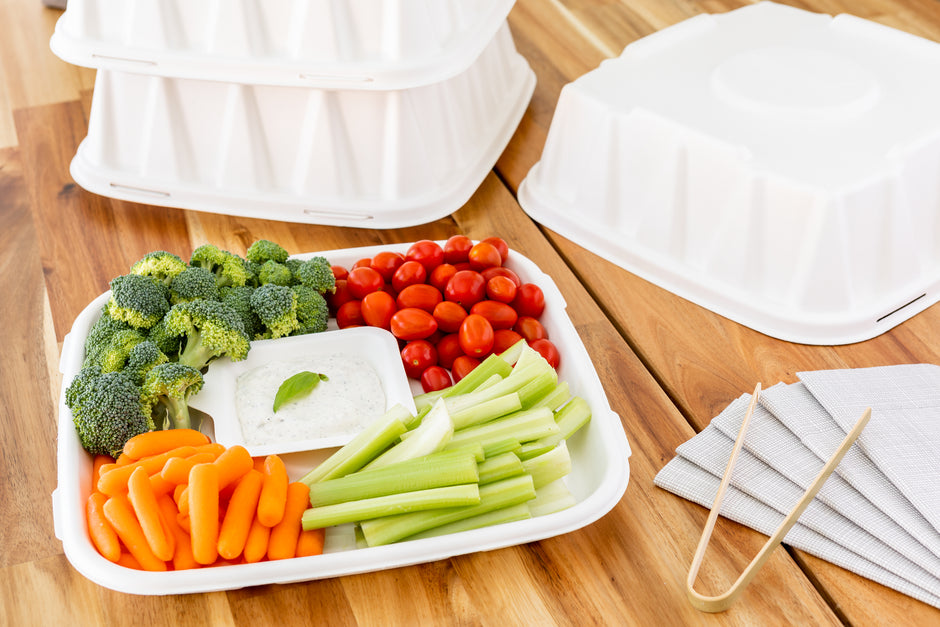 Microwavable biodegradable products