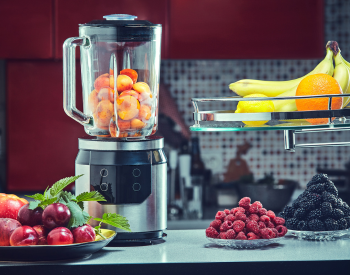 Blender, fruits