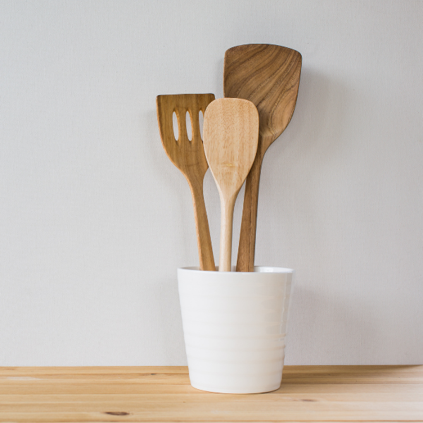 wooden spatulas
