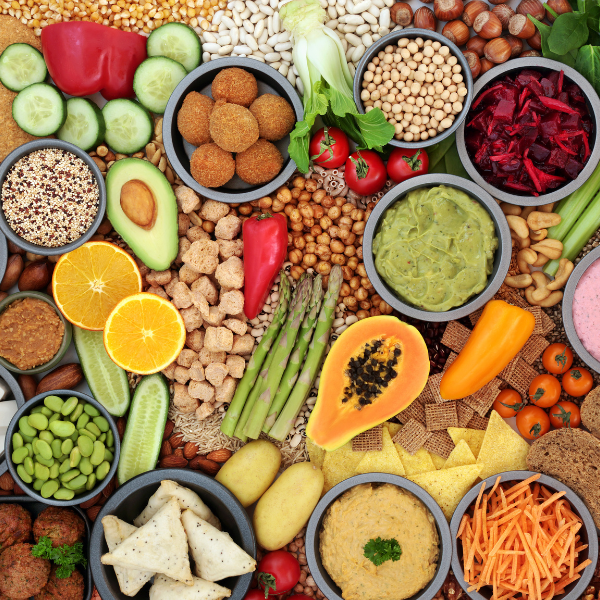 Fruits and vegetables