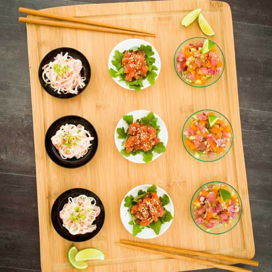 Bamboo serving board