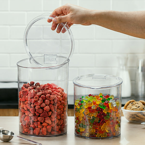 Food Storage Jars and Ingredient Canisters