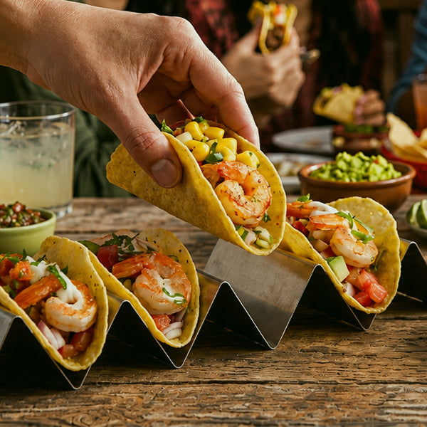 Taco Holders and Taco Shell Pans