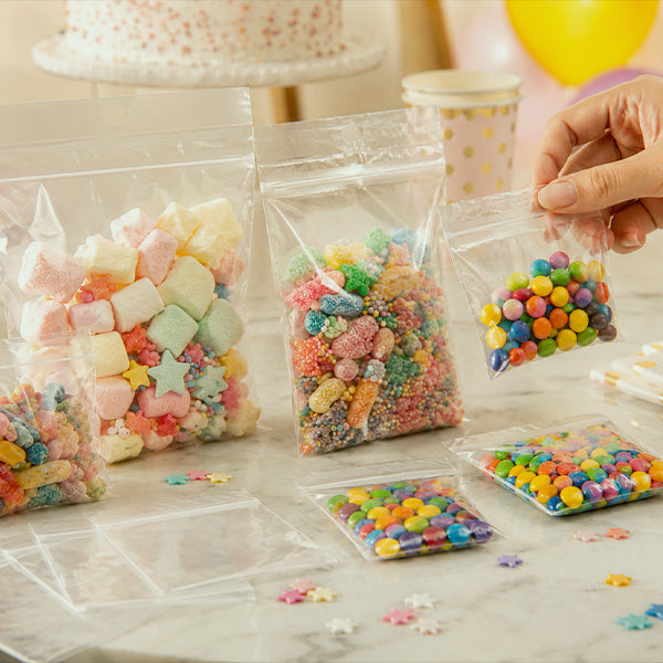 Resealable Plastic Food Bags