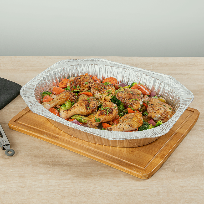 Aluminum Foil Steam Table Pans & Lids
