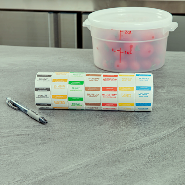 Date Stickers & Food Rotation Labels