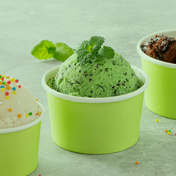 Disposable Ice Cream and Frozen Yogurt Cups