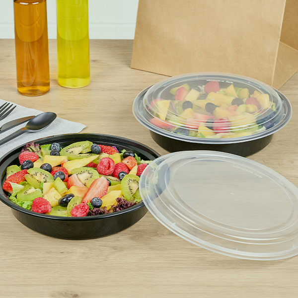 Plastic Microwaveable Take-Out Containers