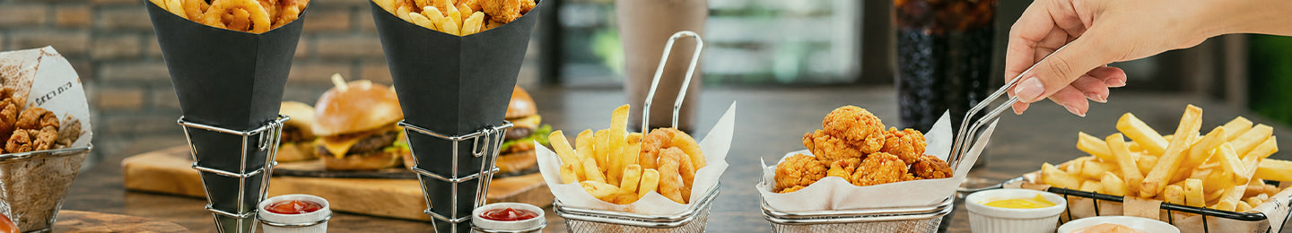 Restaurant Food Serving Baskets
