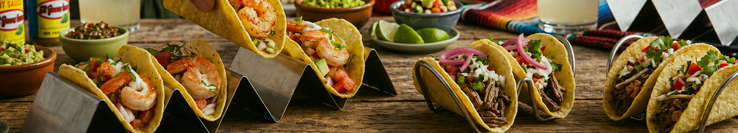 Taco Holders and Taco Shell Pans