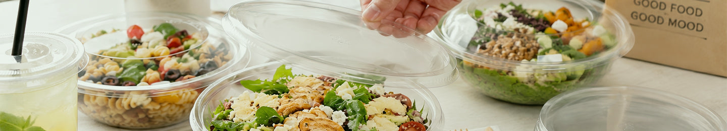 Disposable Plastic Bowl Lids