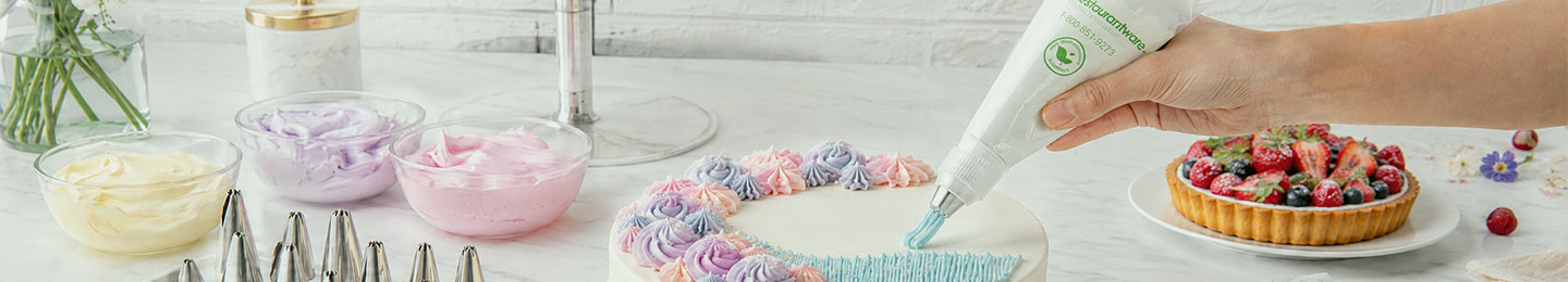Piping Tips, Pastry Bags, and Accessories