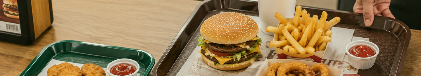 Fast Food Trays and Cafeteria Trays