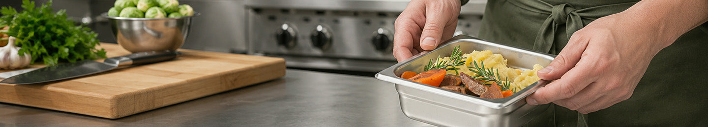 Stainless Steel Steam Table Pans and Hotel Pans