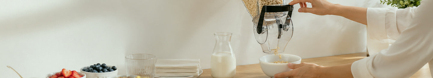 Cereal Dispensers and Dry Food Dispensers