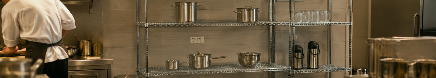 Wire Shelving Components
