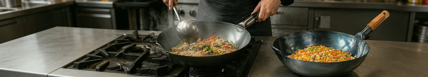 Asian Woks, Wok Covers, and Wok Rings