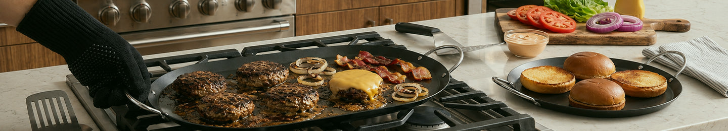 Stove Top Griddles and Grill Pans