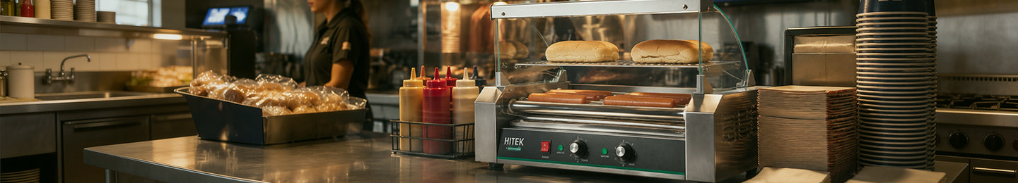 Commercial Hot Dog Rollers