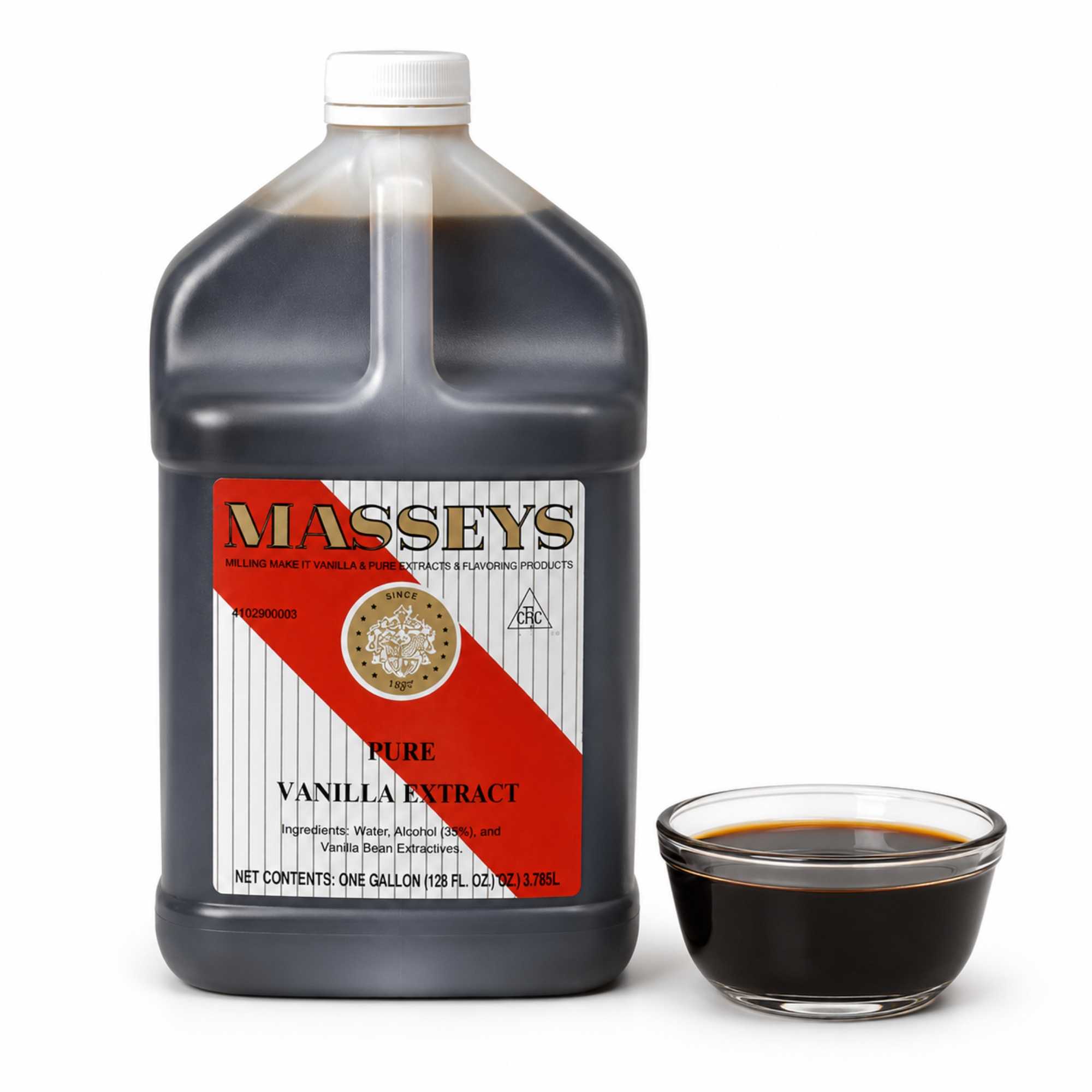Nielsen Massey 1.0 gal Square Vanilla Extract - Pure - 1 count box