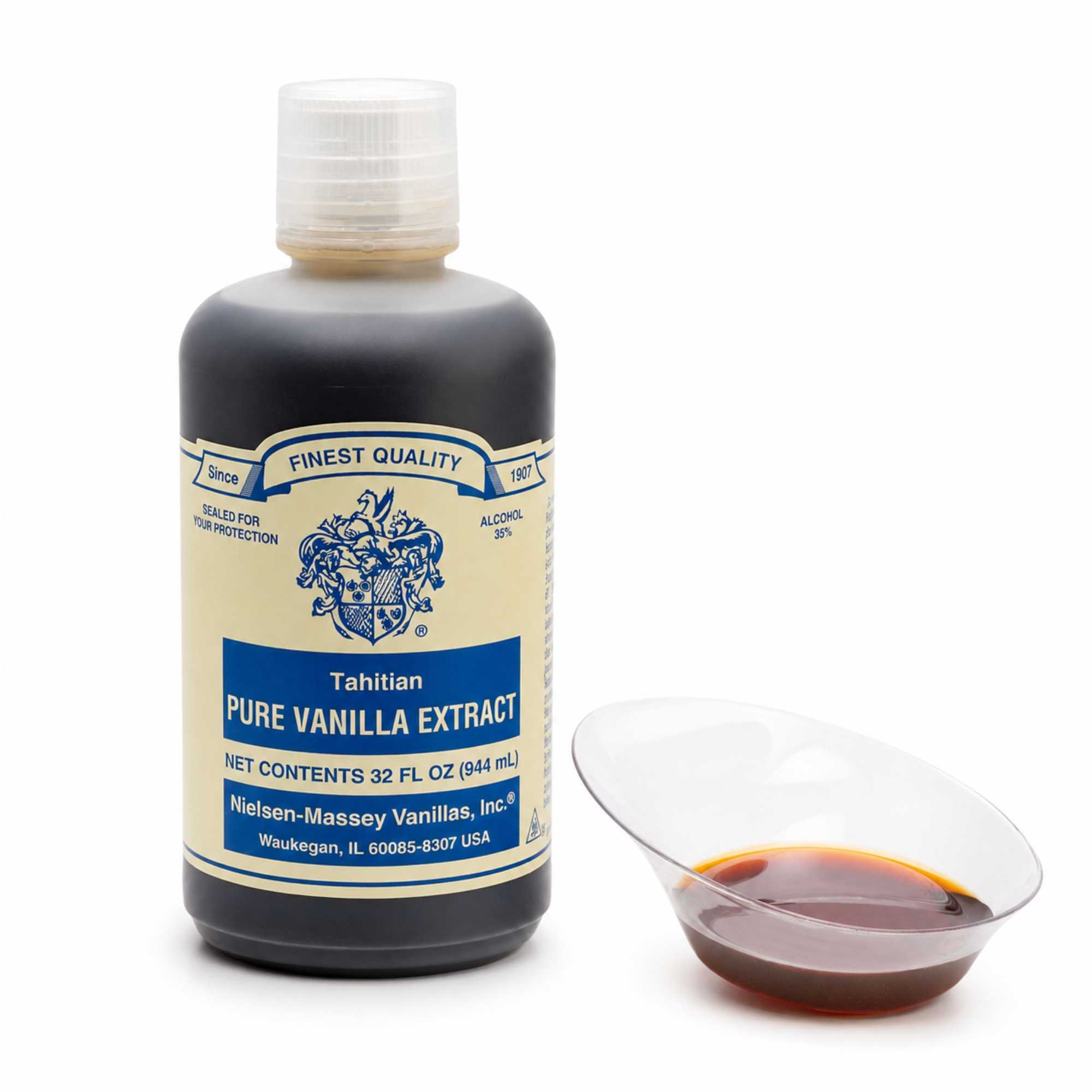 Nielsen Massey 32.0 oz Round Vanilla Extract - Tahitian - 1 count box