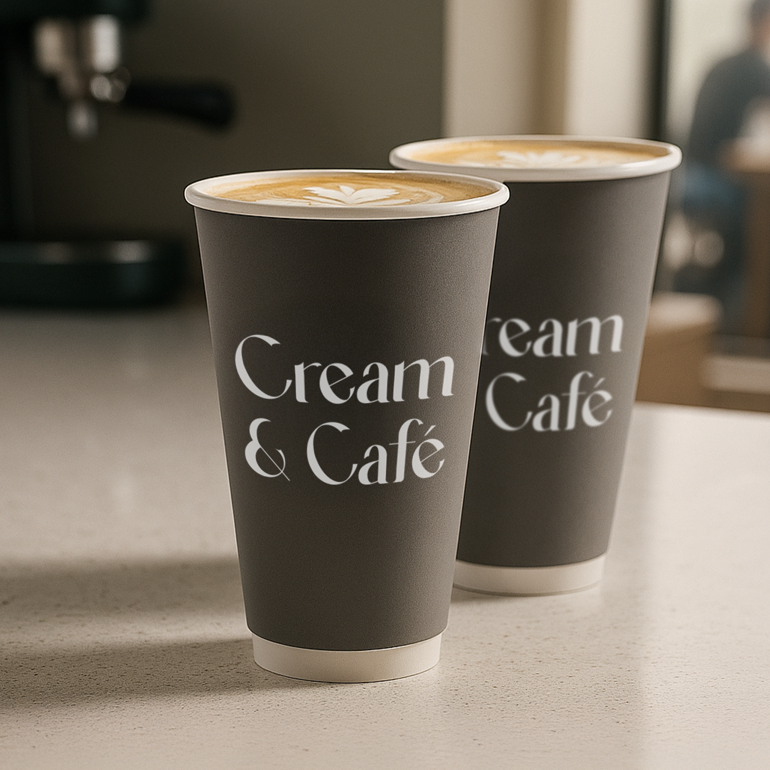 Custom Double Wall Hot Cups