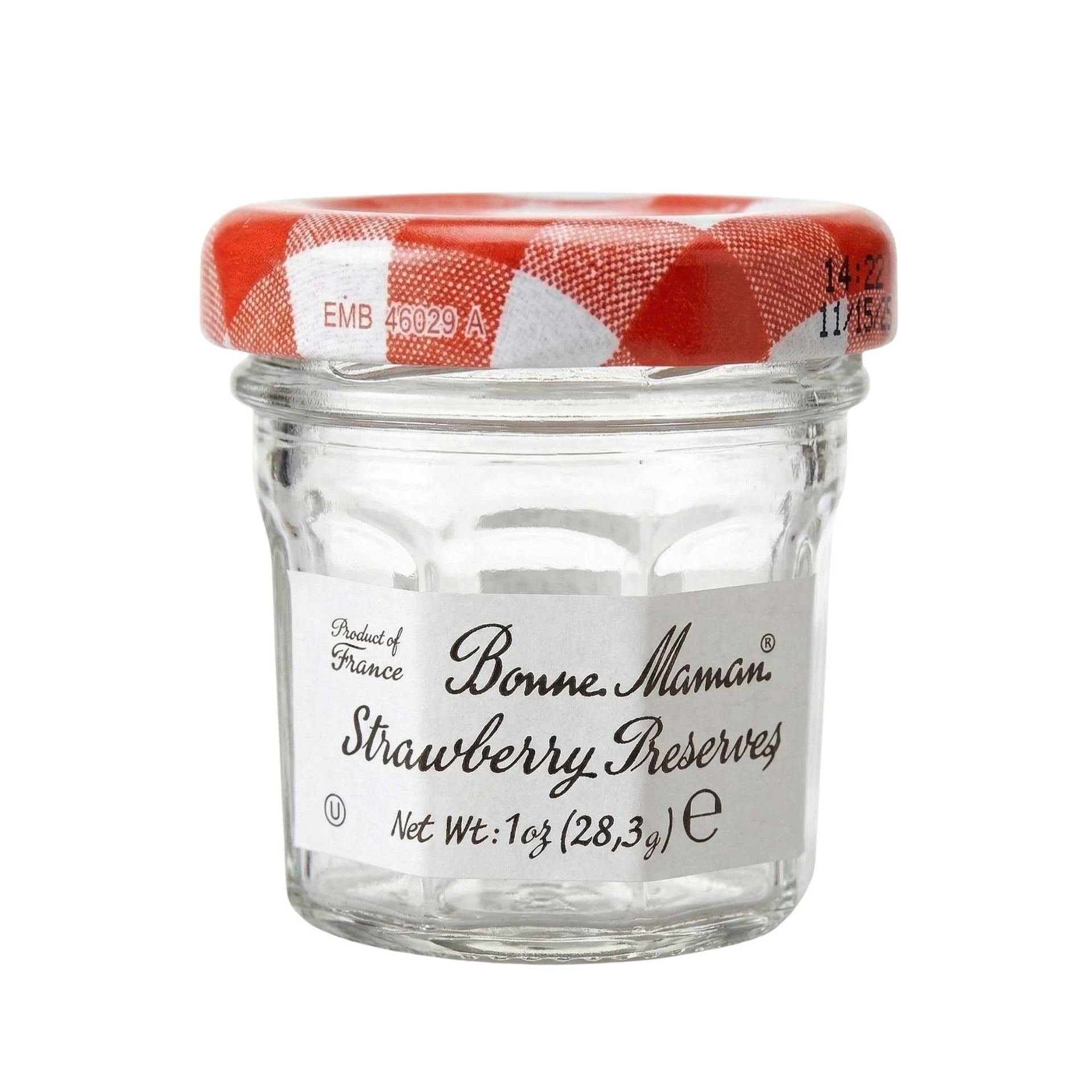 Bonne Maman 1.0 oz Mini Jar - Strawberry Preserve - 60 count box