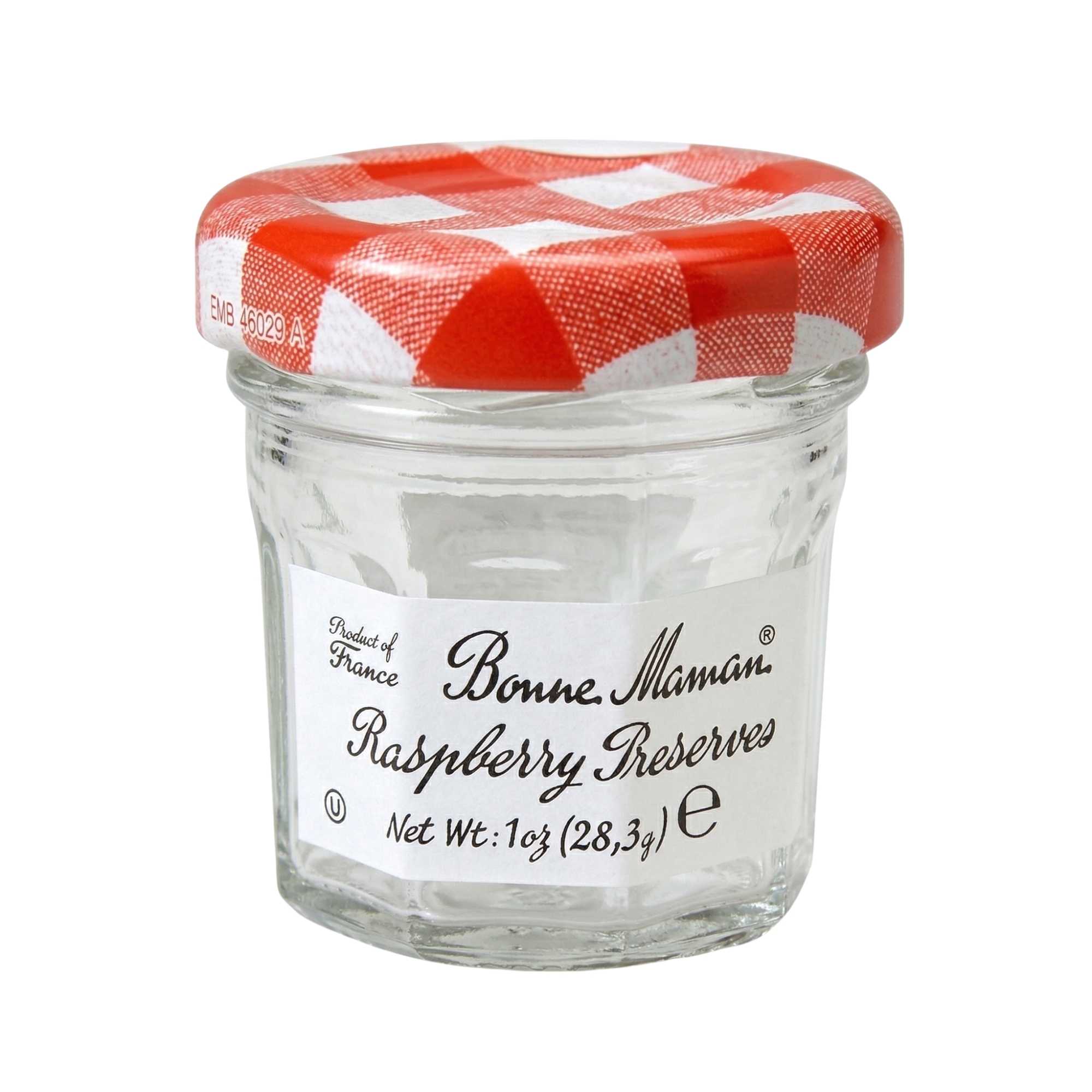 Bonne Maman 1.0 oz Mini Jar - Raspberry Preserve - 60 count box