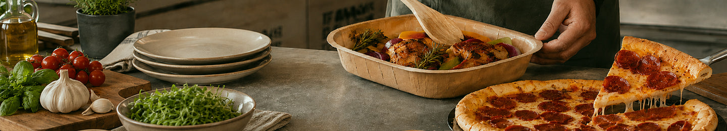 Disposable Paper and Plastic Bakeware