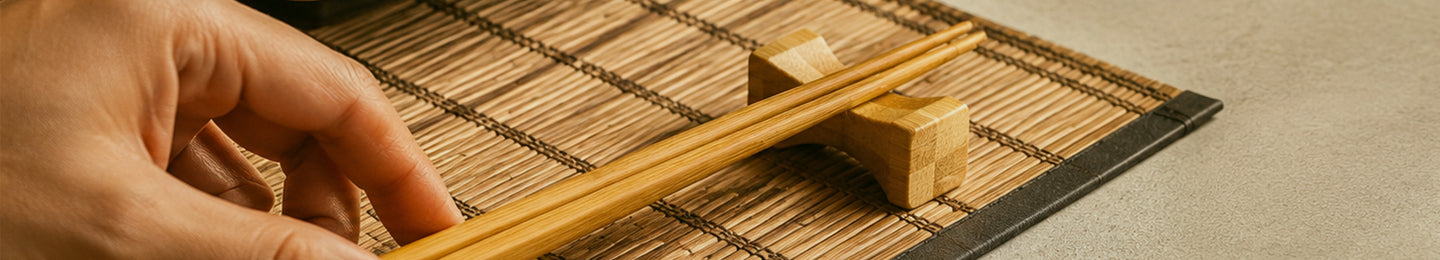 Reusable Chopsticks and Chopstick Holders
