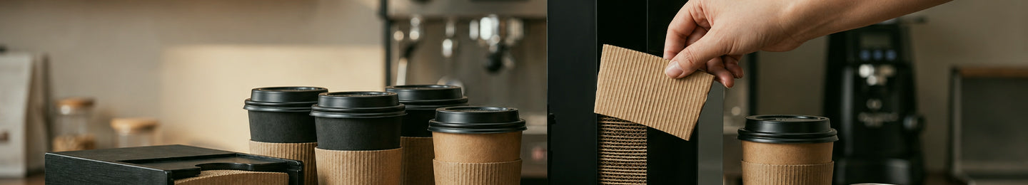 Coffee Cup Sleeve Dispensers