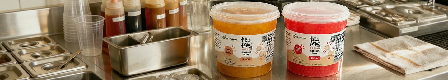 Bubble Tea Toppings and Add Ins