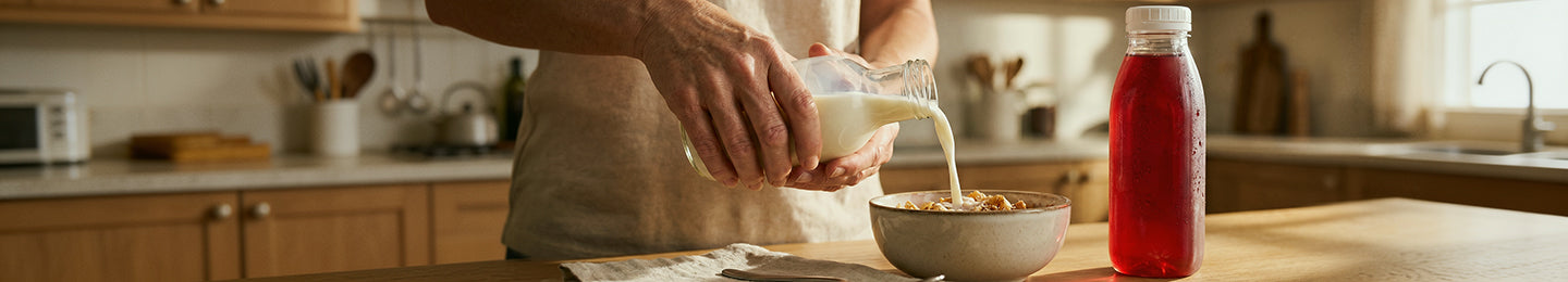 Reusable Milk & Juice Bottles