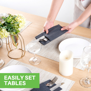 Easily set tables