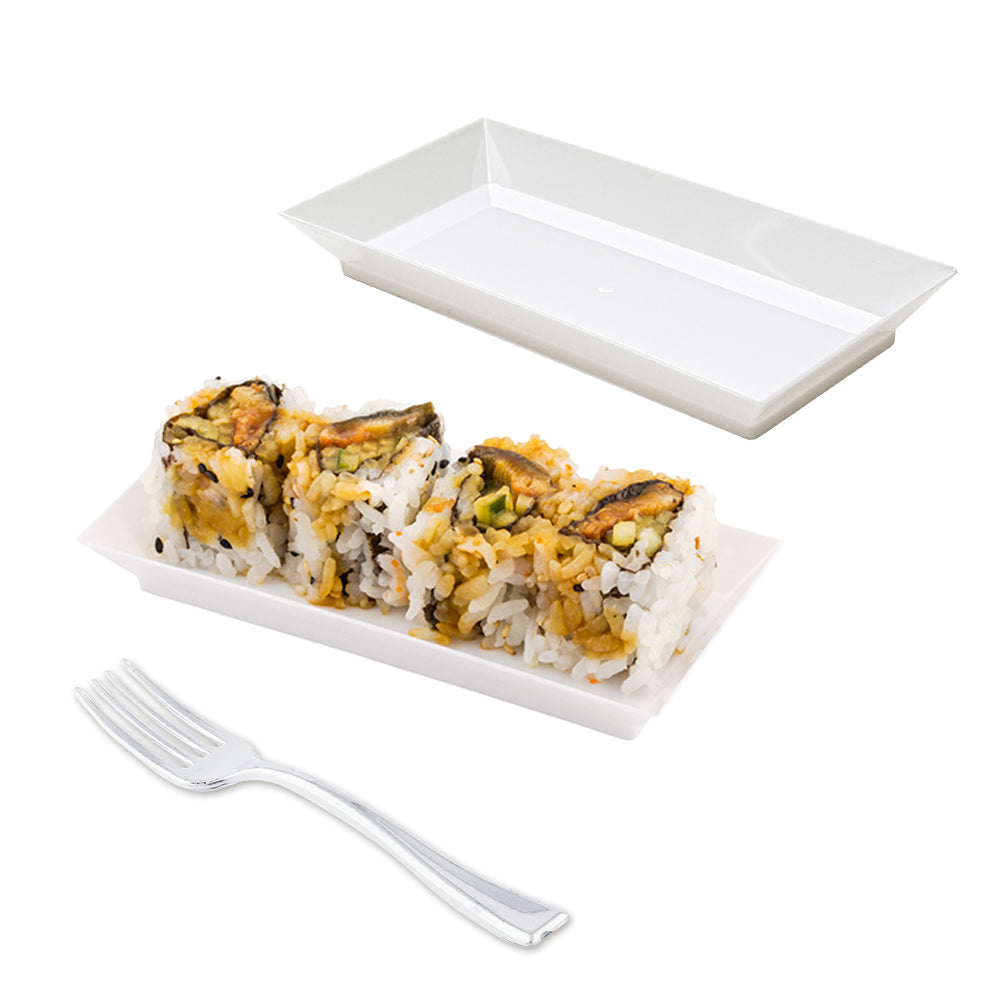 Mini Serve 100 Rectangle White 5